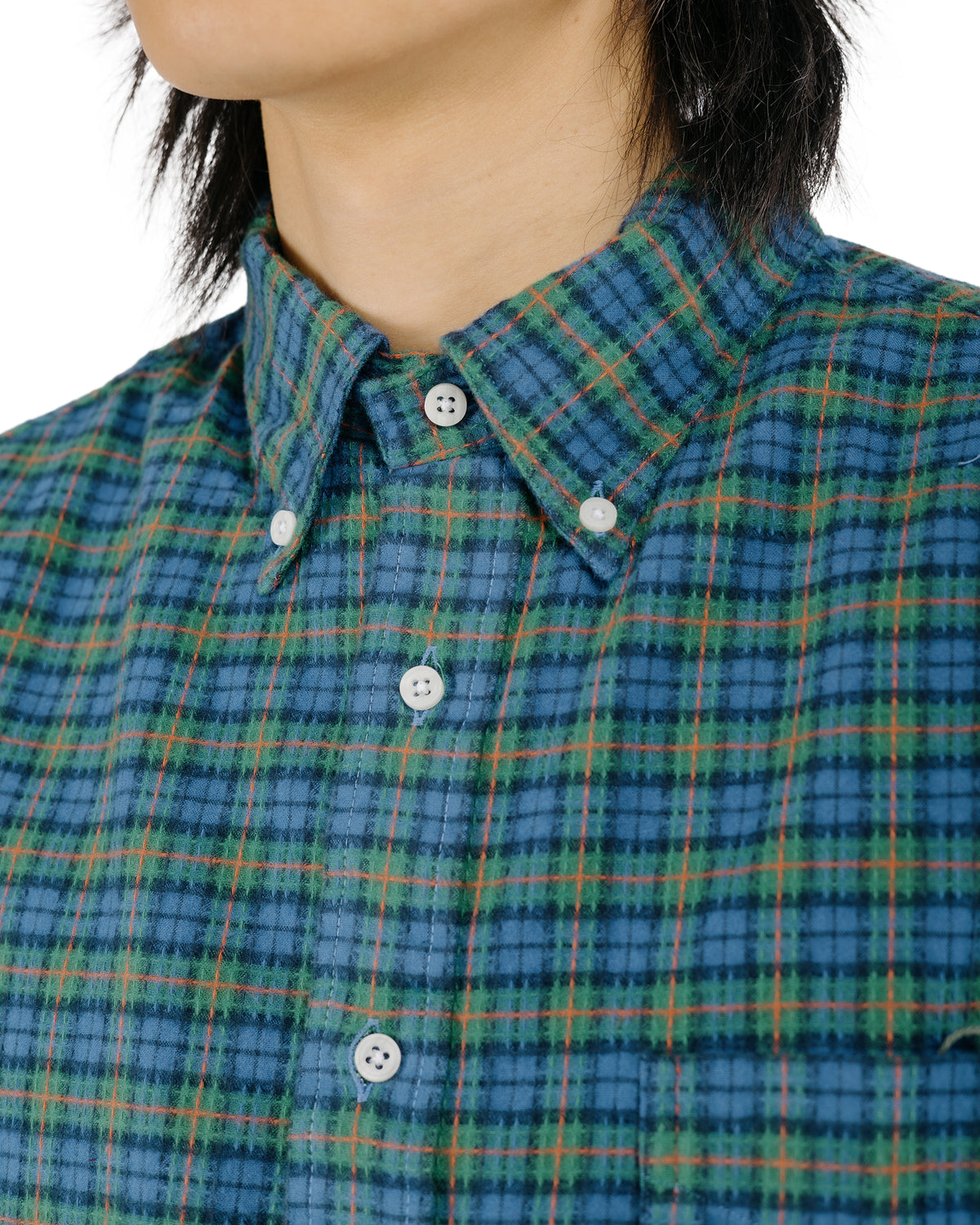 Gitman Vintage Bros. Blackwatch Brushed Dobby Check Shirt