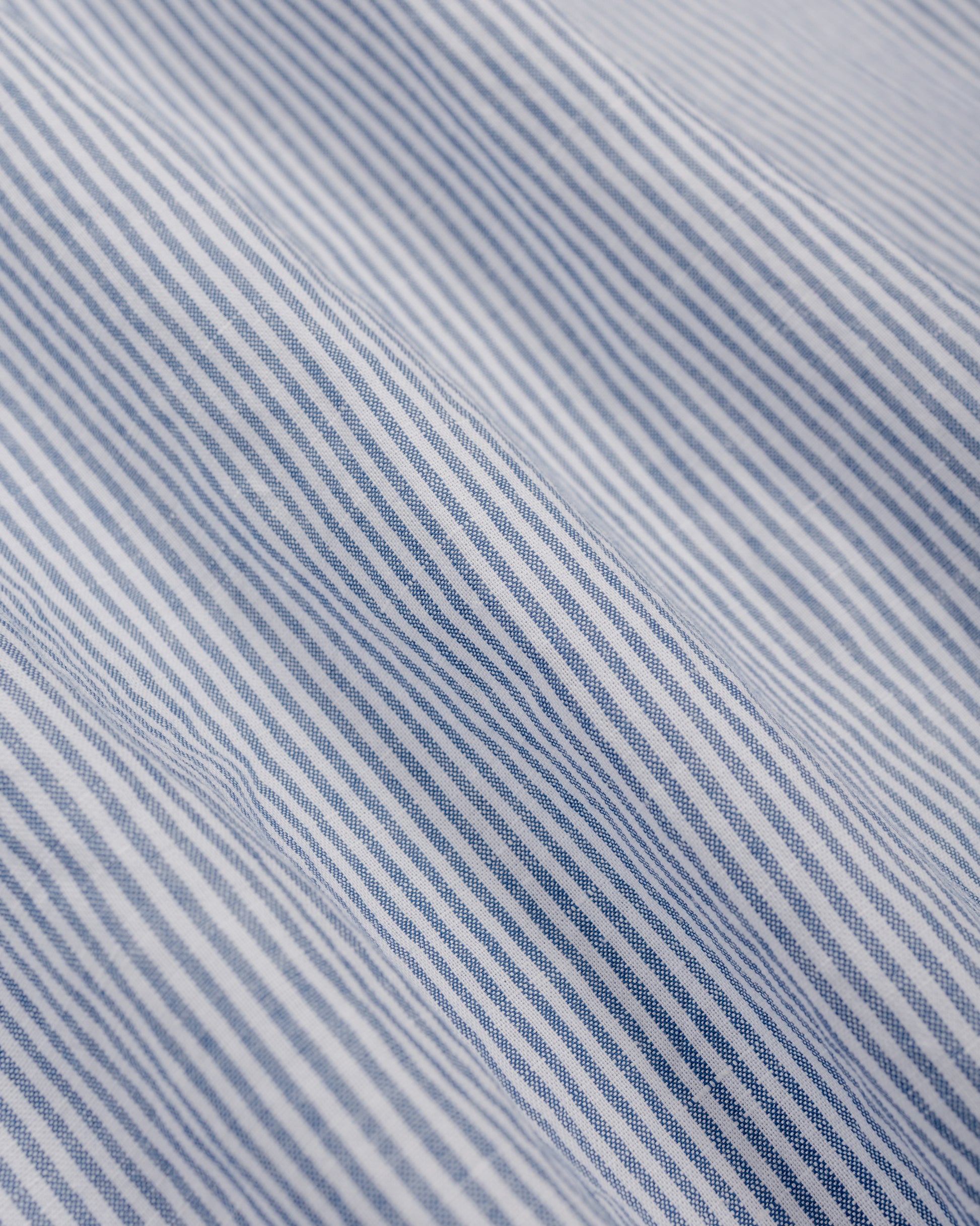 lost & found Gitman Vintage Bros. Gitman Vintage Bros. Blue Stripe Linen Long Sleeve Shirt