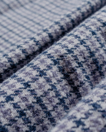 lost & found Gitman Vintage Bros. Gitman Vintage Bros. Grey Houndstooth Check Shirt