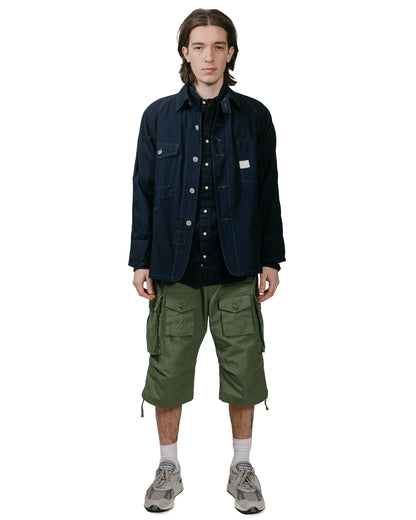 lost & found Gitman Vintage Bros. Gitman Vintage Bros. Navy Overdye Seersucker Shirt