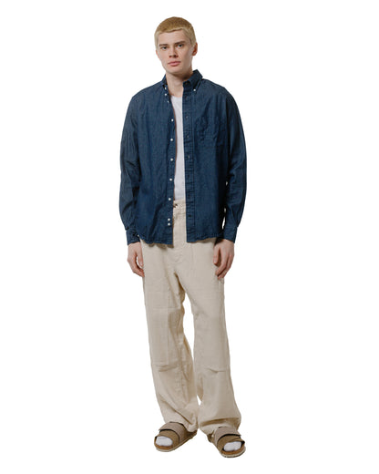 lost & found Gitman Vintage Bros. Gitman Vintage Bros. Summerweight Indigo Denim Shirt