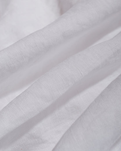 lost & found Gitman Vintage Bros. Gitman Vintage Bros. White Linen Long Sleeve Shirt