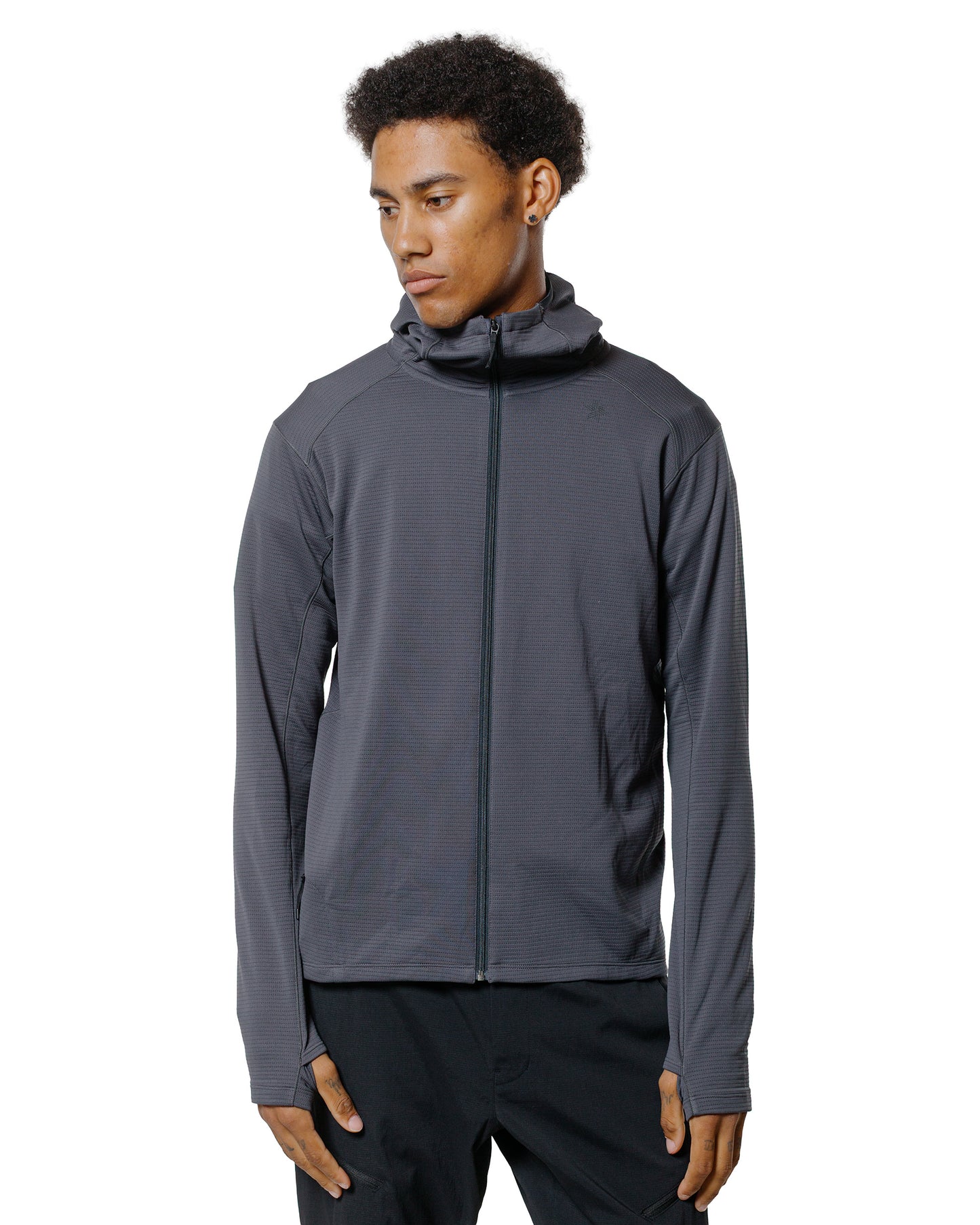 lost & found Goldwin Goldwin Dual Layered L/S Hoodie Cloud Grey
