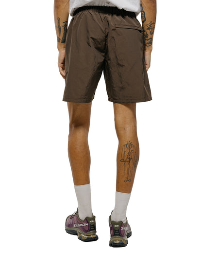 lost & found Goldwin Goldwin Nylon Shorts Jet Brown