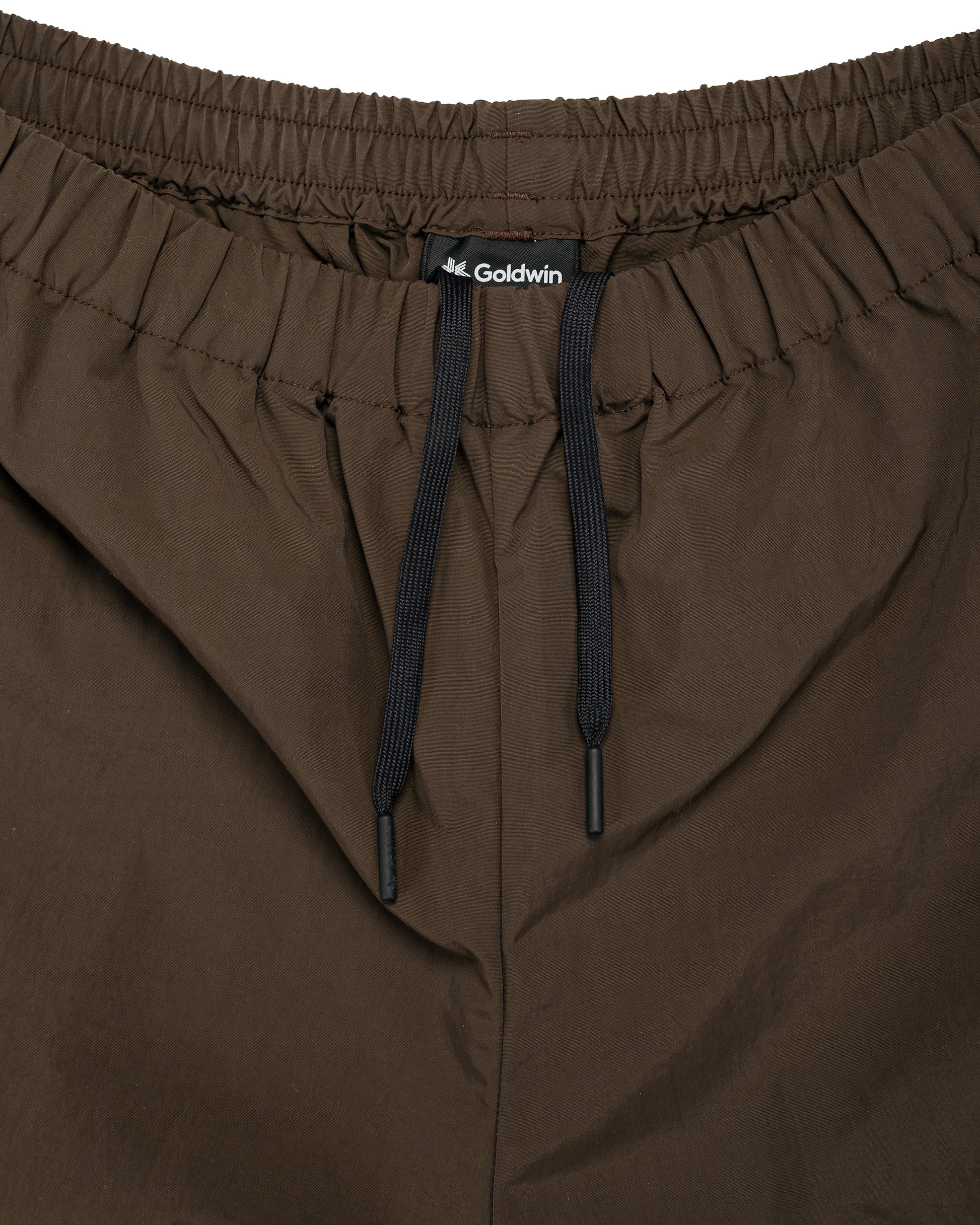 lost & found Goldwin Goldwin Nylon Shorts Jet Brown