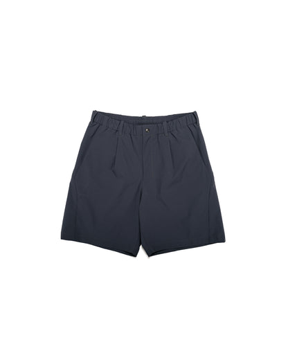 lost & found Goldwin Goldwin One Tuck Light Stretch Shorts Ebony Gray