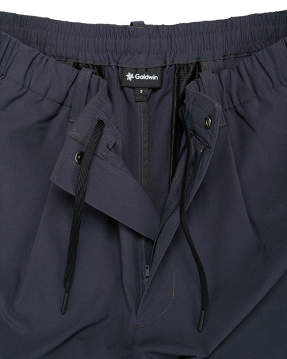 lost & found Goldwin Goldwin One Tuck Light Stretch Shorts Ebony Gray