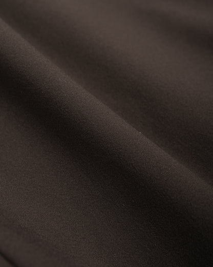 lost & found Goldwin Goldwin One Tuck Light Stretch Shorts Jet Brown