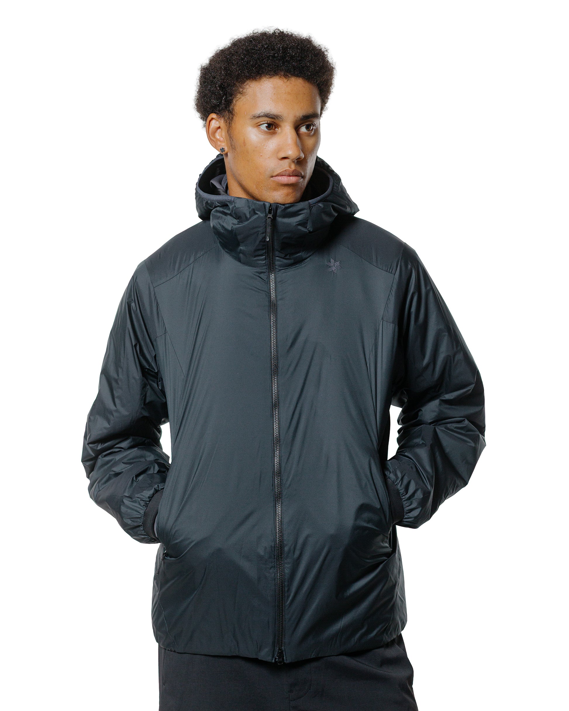 lost & found Goldwin Goldwin PERTEX QUANTUM Padded Warm Jacket Wolf Gray