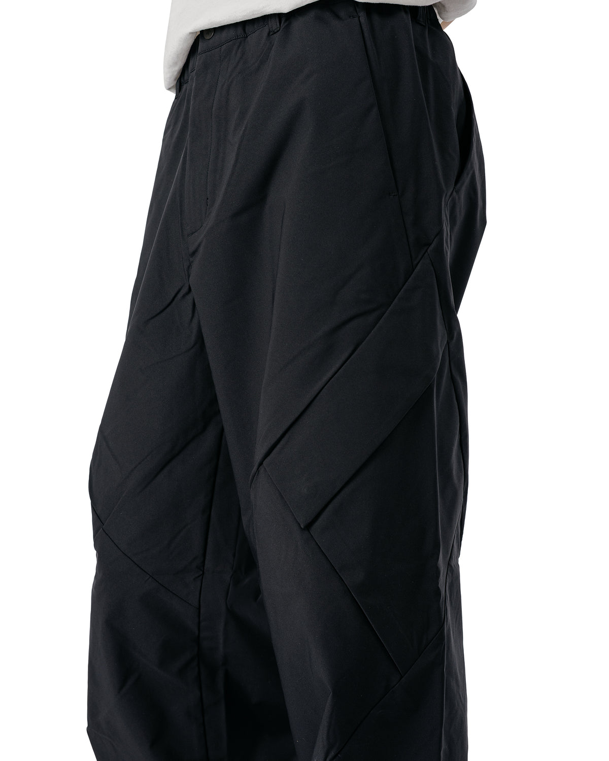 Goldwin Pocket Double Weave Pants Black