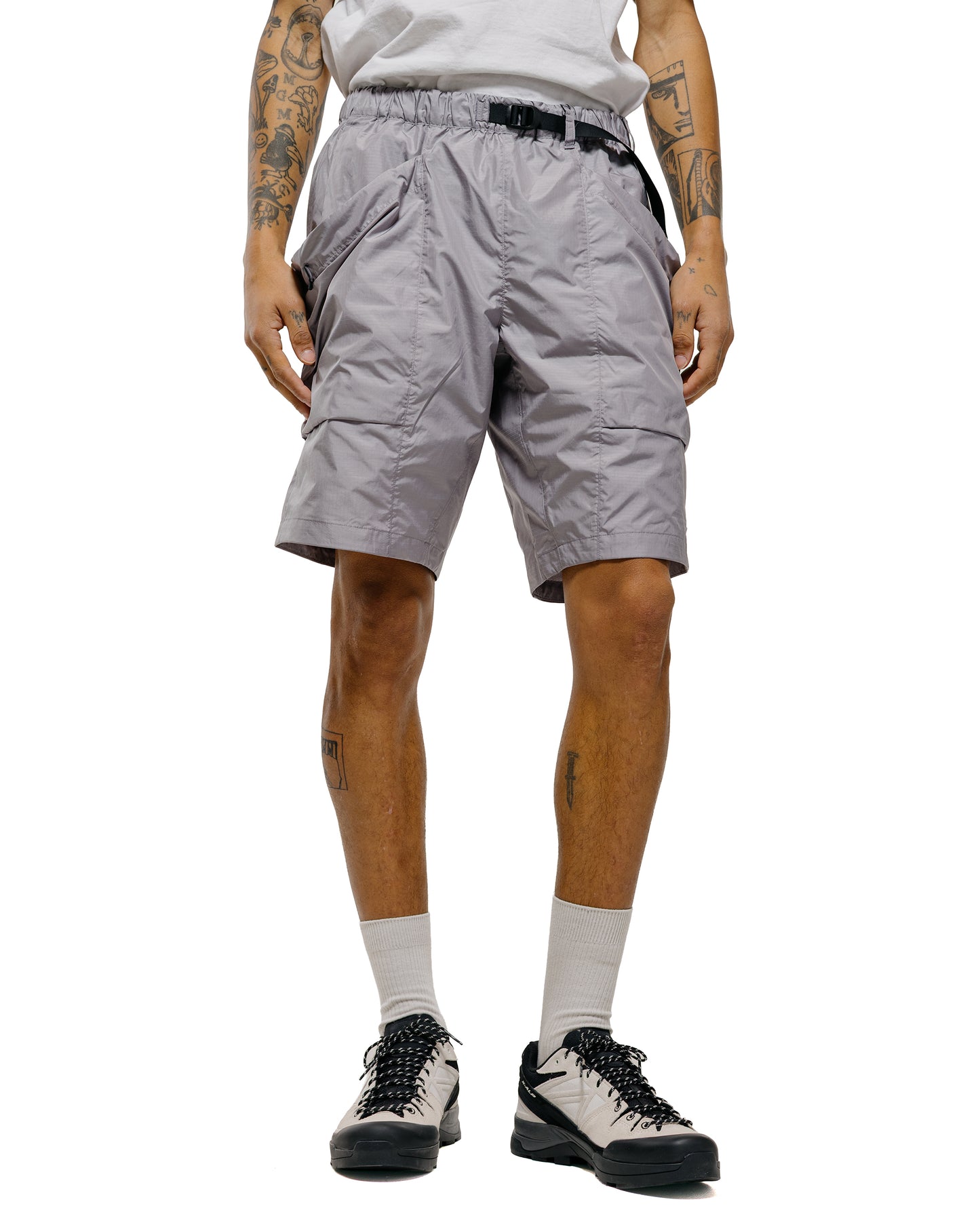 lost & found Goldwin Goldwin Rip-stop Shorts Sleet Gray