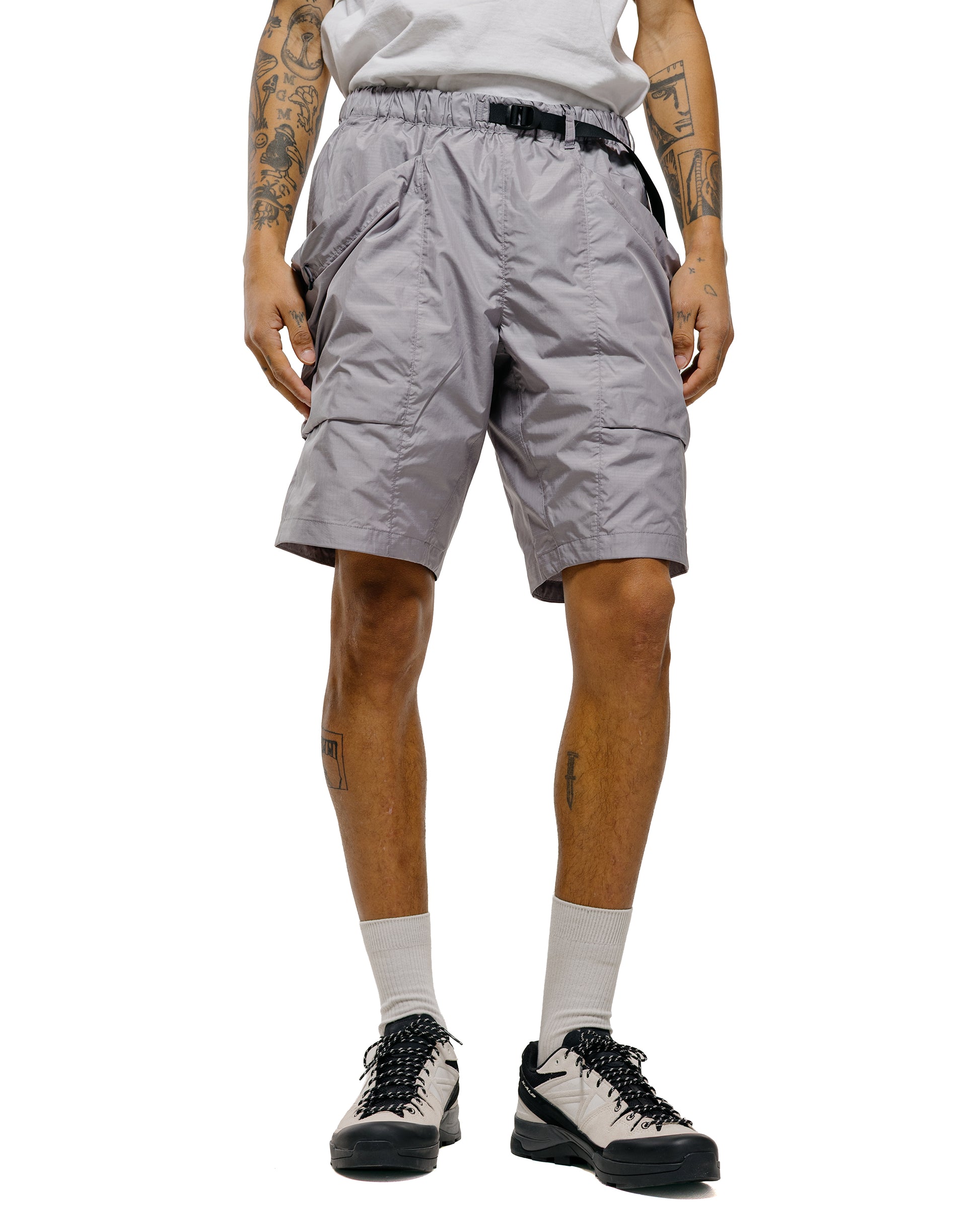 lost & found Goldwin Goldwin Rip-stop Shorts Sleet Gray