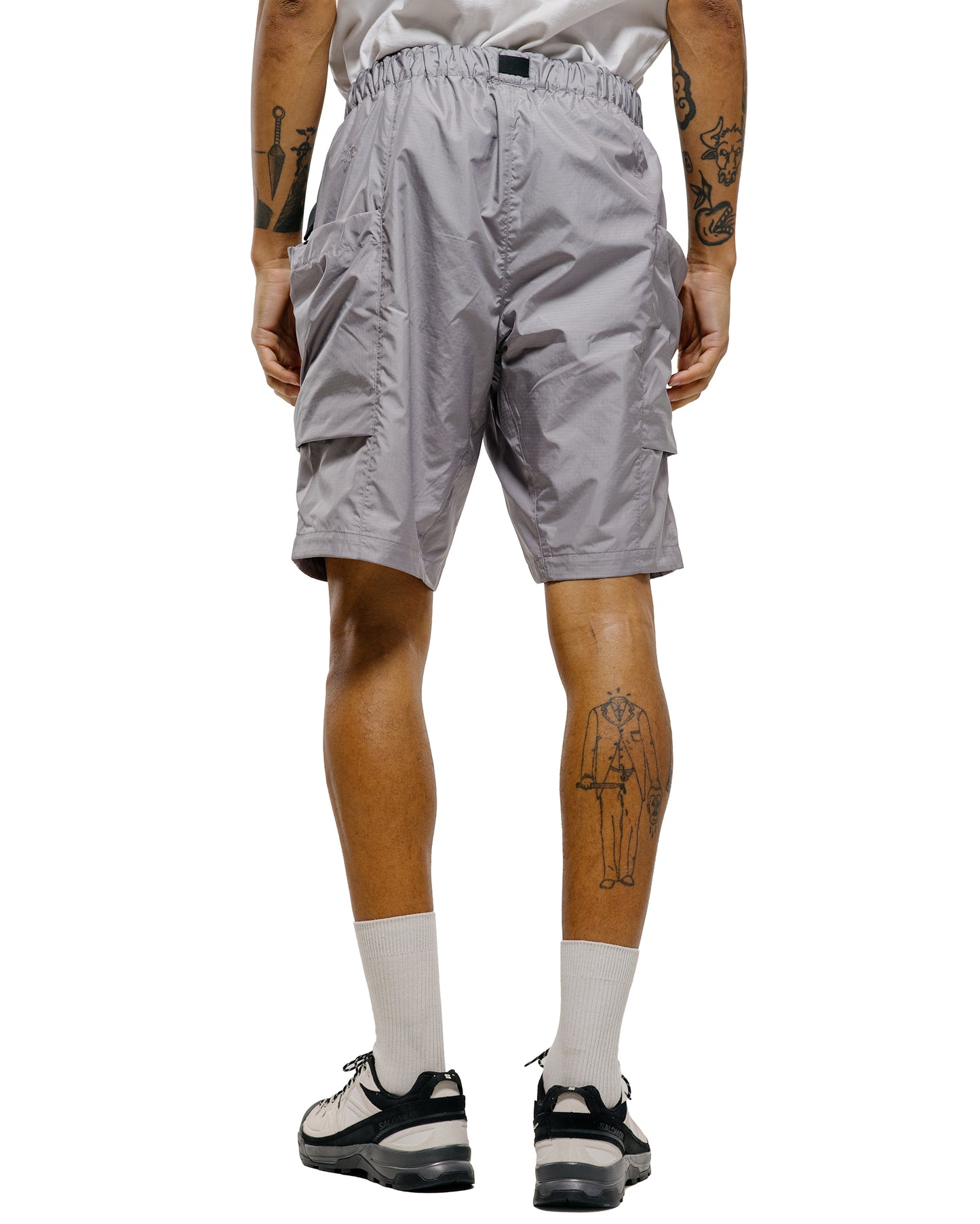 lost & found Goldwin Goldwin Rip-stop Shorts Sleet Gray