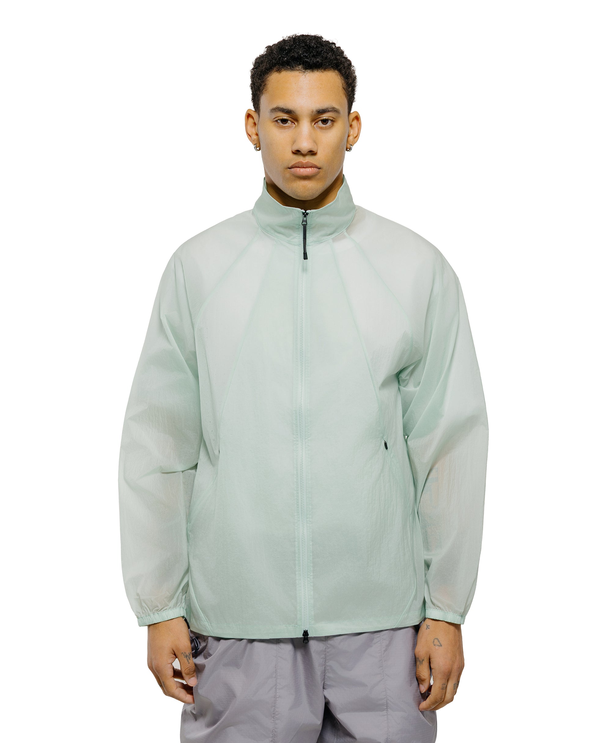 lost & found Goldwin Goldwin Sheer Nylon Wind Jacket Opal Green