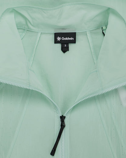 lost & found Goldwin Goldwin Sheer Nylon Wind Jacket Opal Green