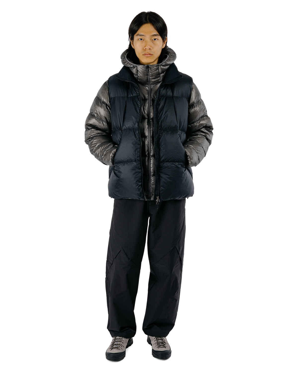 Goldwin Pocket Double Weave Pants Black