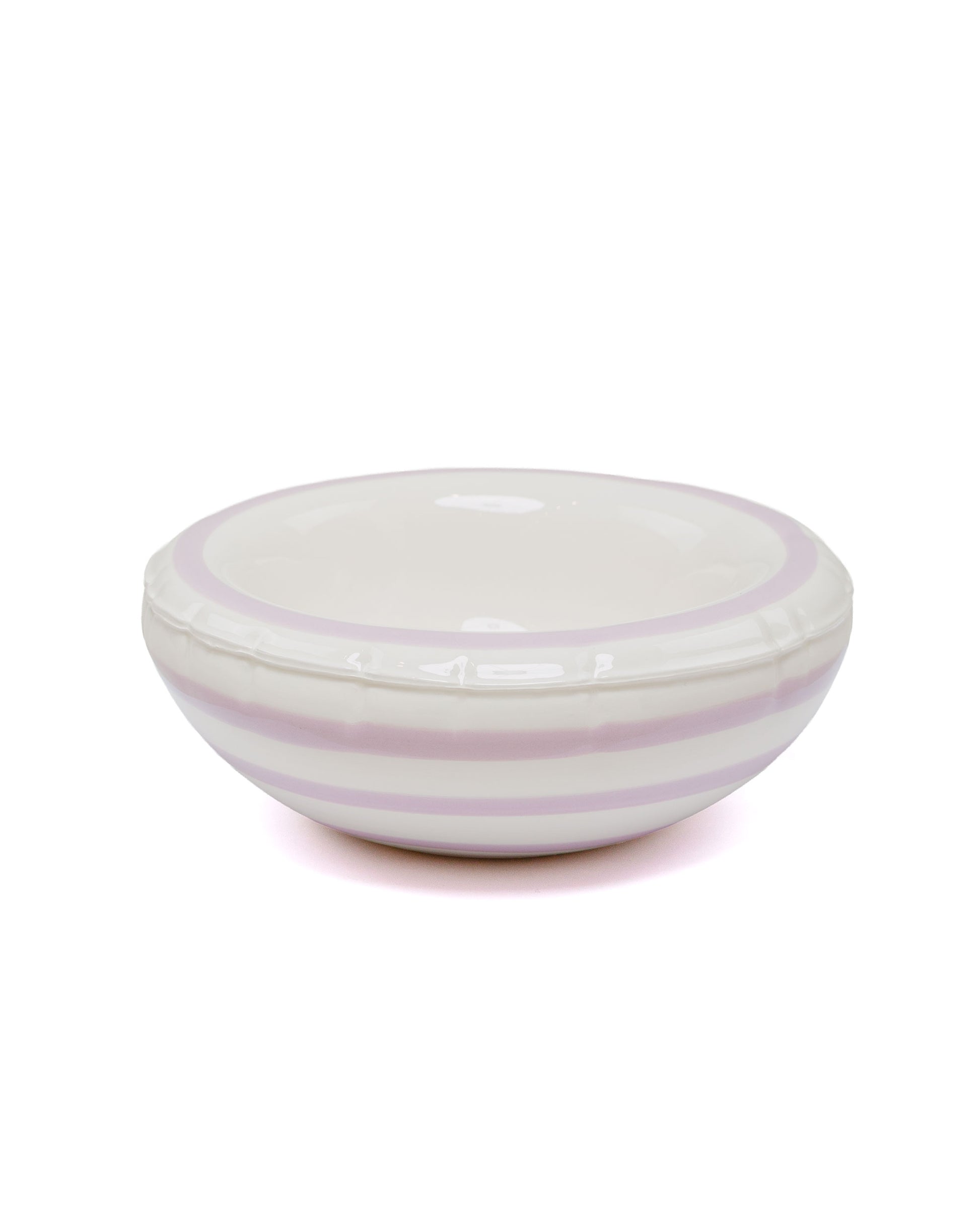 lost & found Home Studyo Home Studyo Bowl 'Lisa' Stripes Lavender Gloss