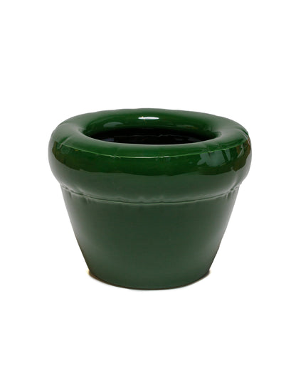 lost & found Home Studyo Home Studyo Planter 'Pierre' Moss Gloss