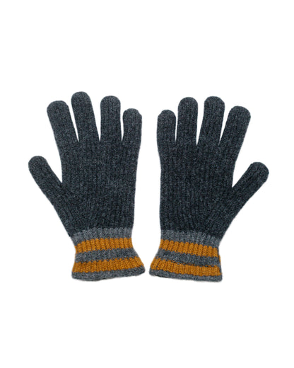 lost & found Howlin' Howlin' Love My Ribbed Gloves Charcoal