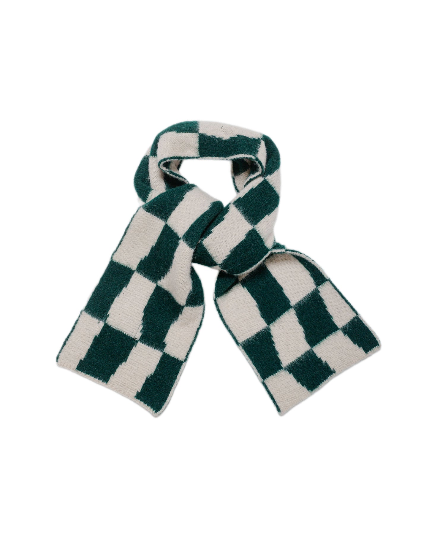 lost & found Howlin' Howlin' Mini Checkerboard Scarf Forest