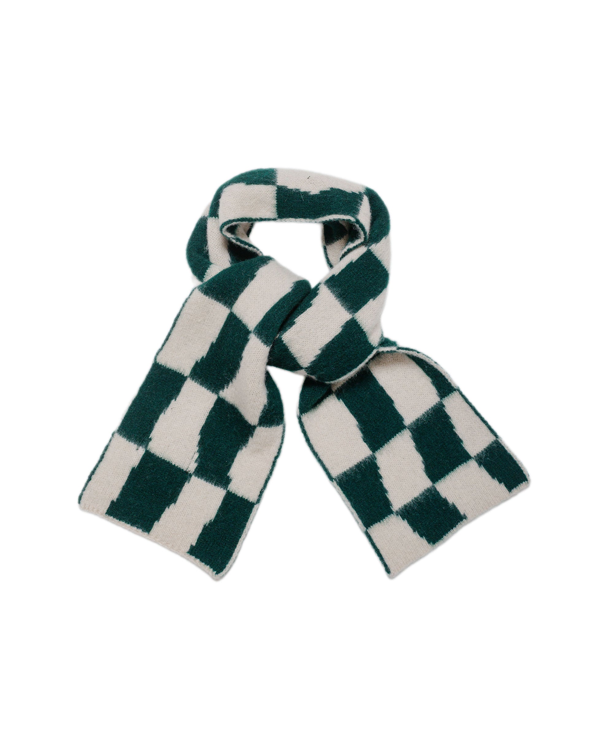 lost & found Howlin' Howlin' Mini Checkerboard Scarf Forest