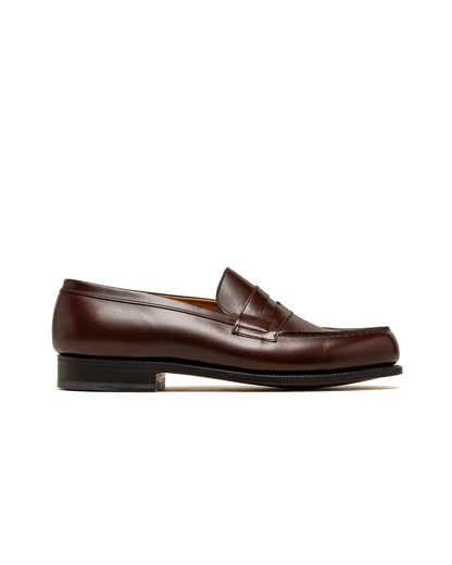 J.M. Weston 180 Loafer Brown Boxcalf Leather