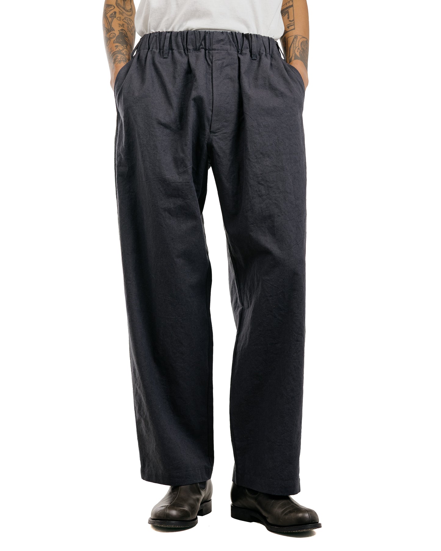 James Coward Carry On Pant Sumikuro Cotton/Linen/Ramie Overdye Canvas