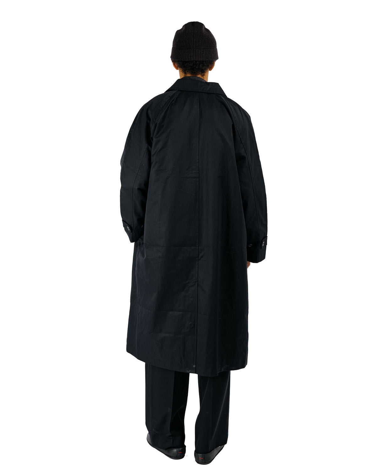 James Coward Draft Coat Master Shield Black