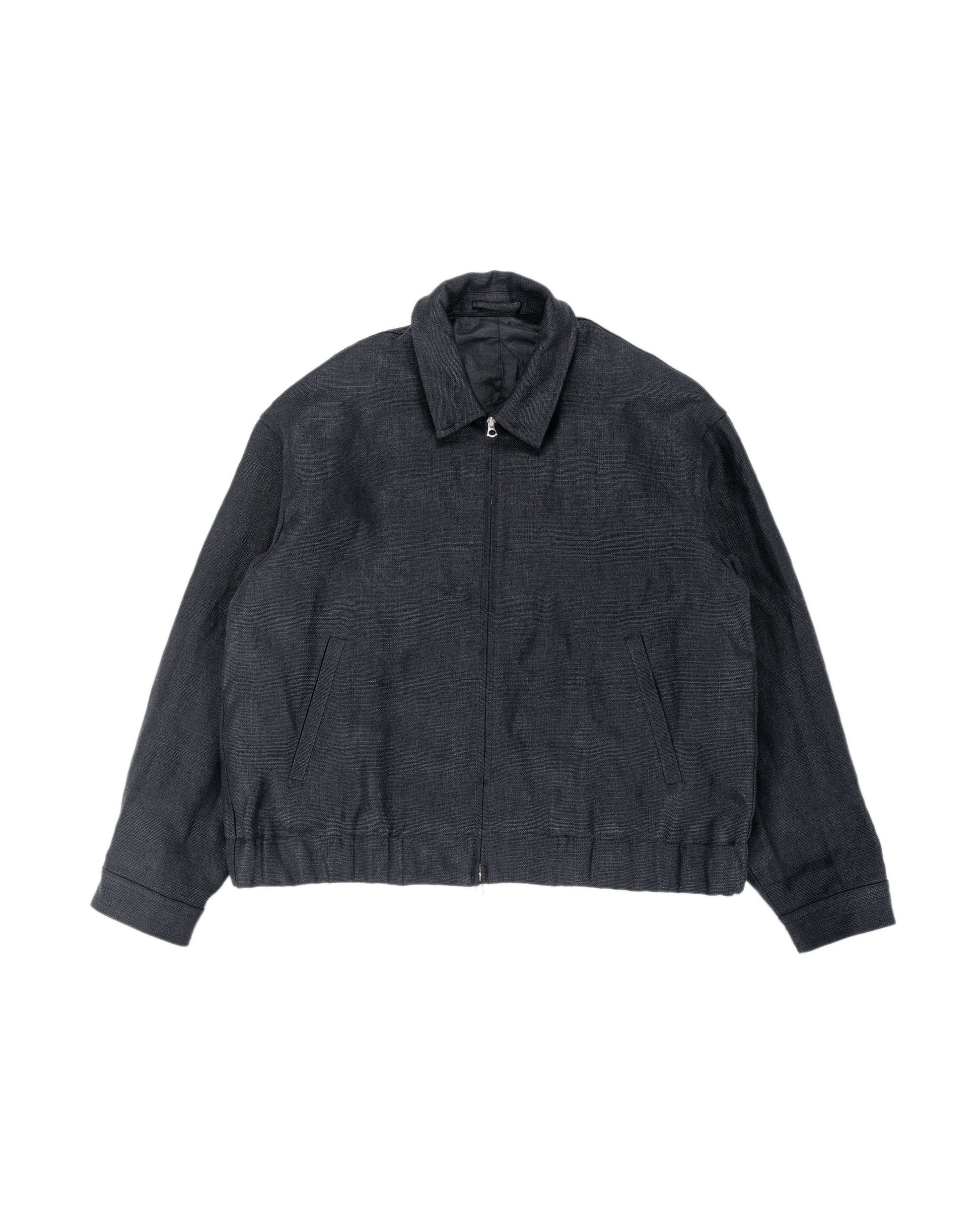 lost & found James Coward James Coward Machine Jacket Black Belgian Linen