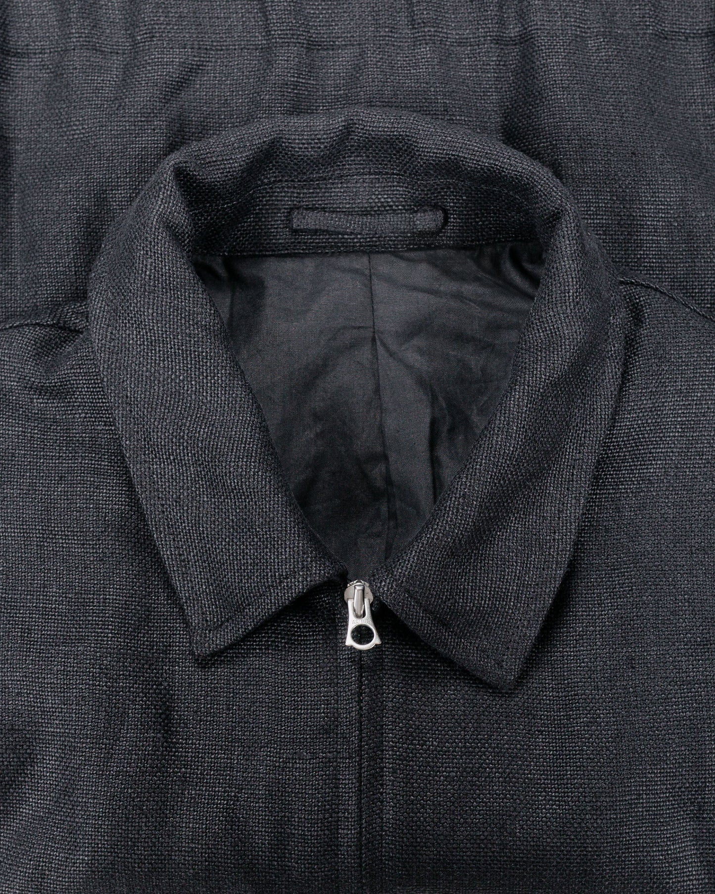 lost & found James Coward James Coward Machine Jacket Black Belgian Linen