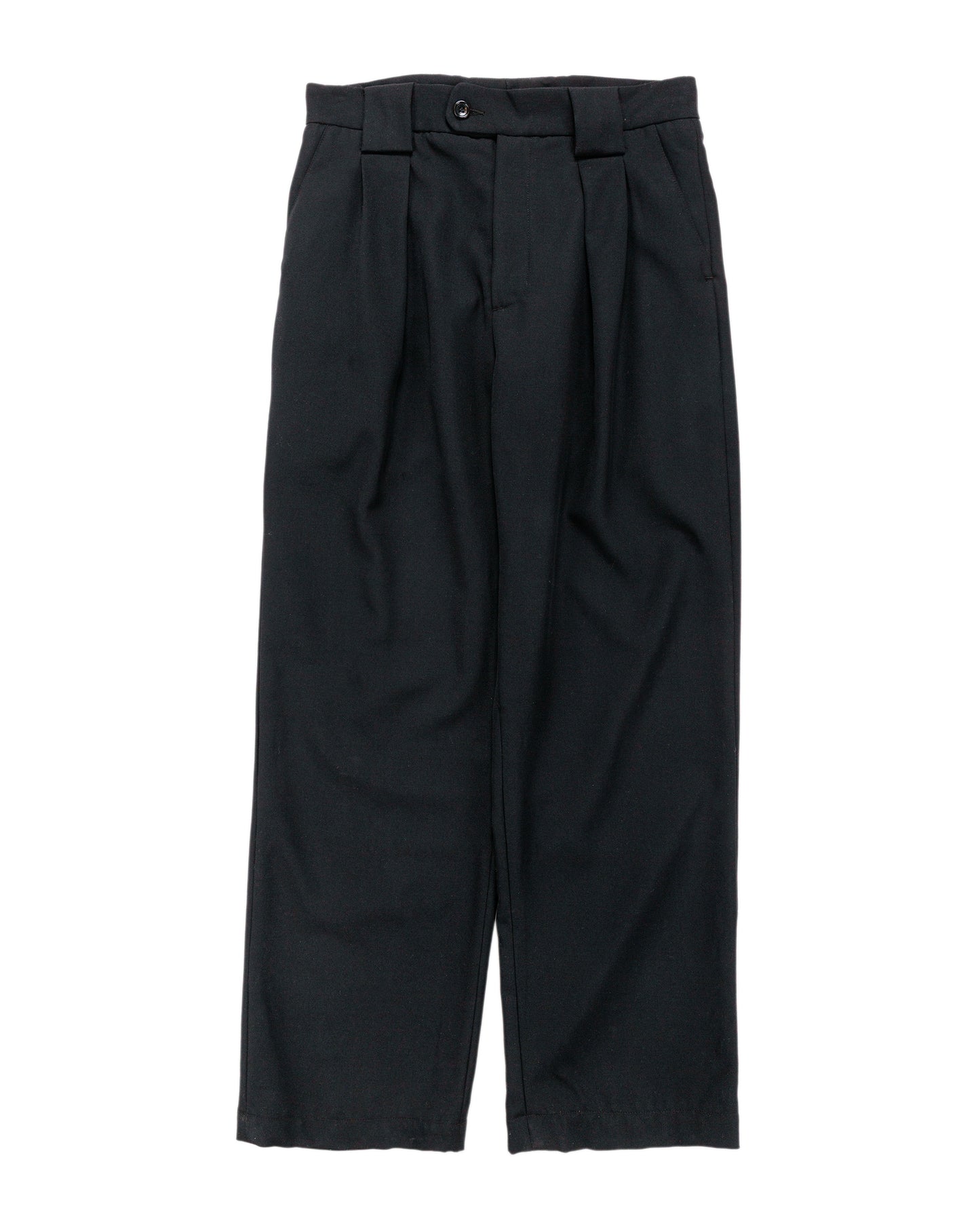 lost & found James Coward James Coward Mercado Trouser Black Wool Gabardine