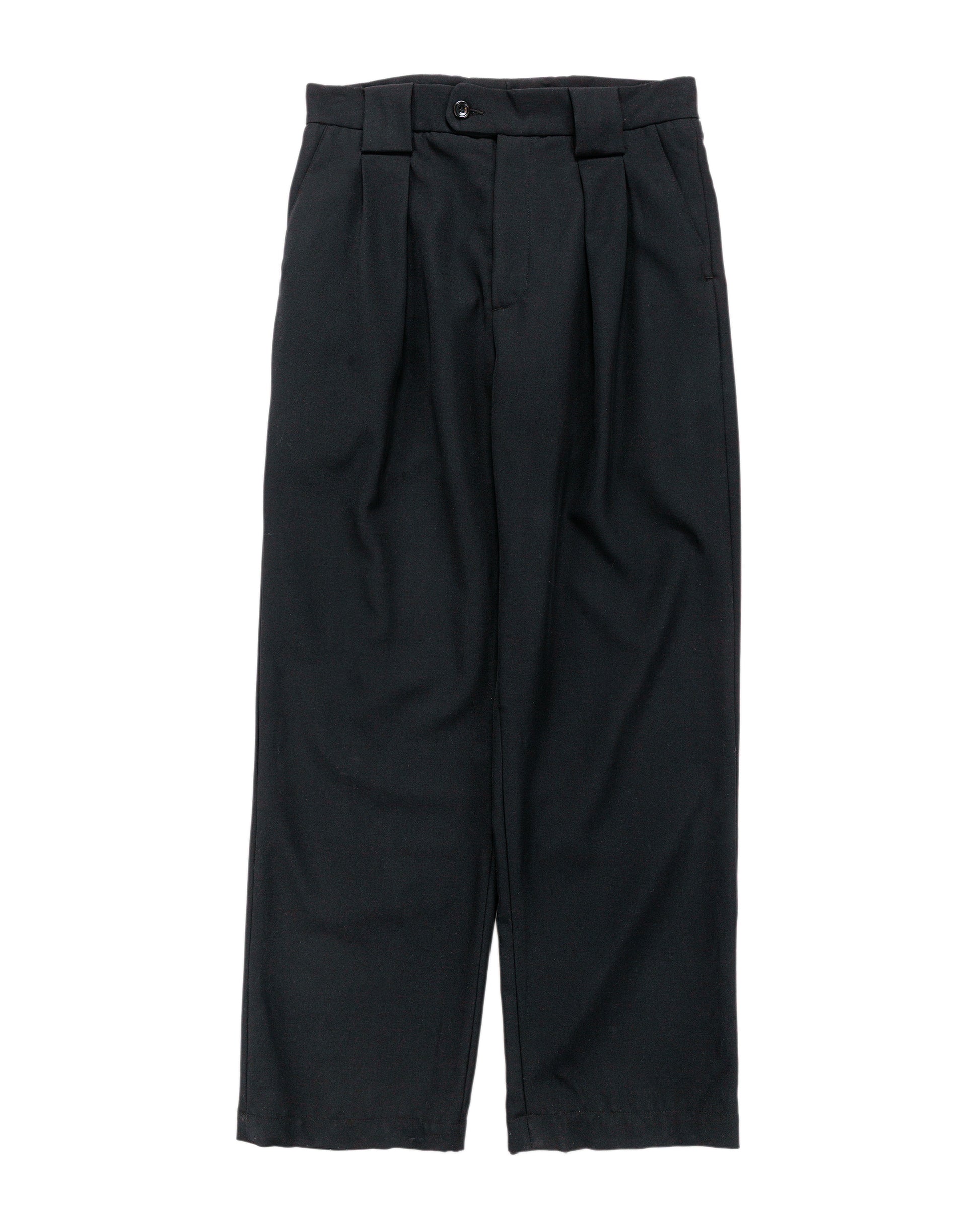 lost & found James Coward James Coward Mercado Trouser Black Wool Gabardine