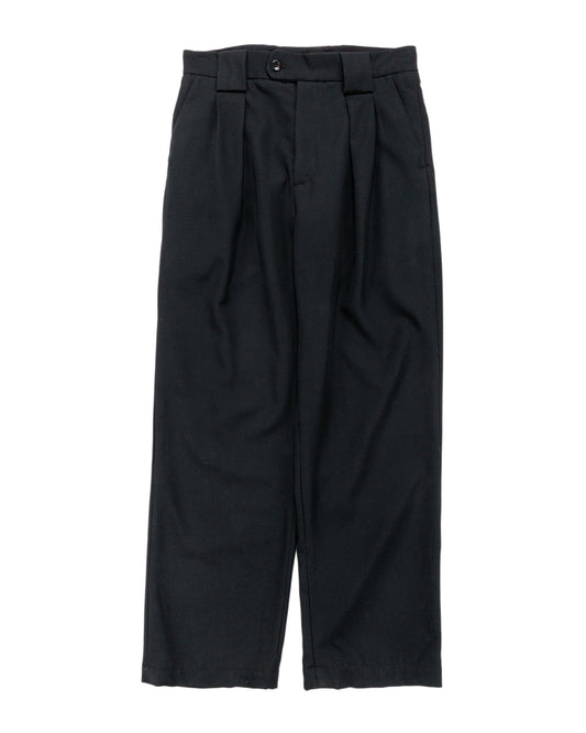lost & found James Coward James Coward Mercado Trouser Black Wool Gabardine