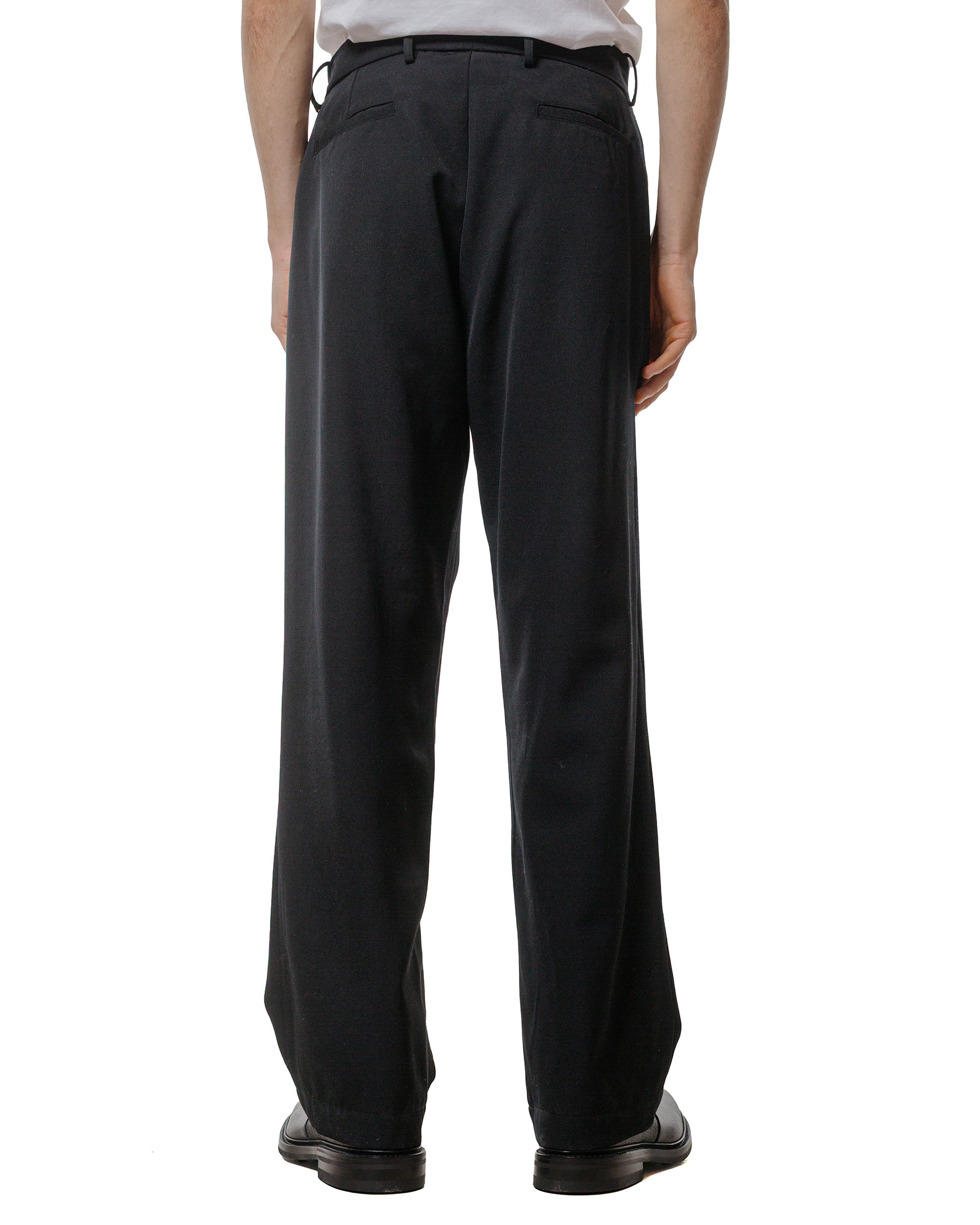 lost & found James Coward James Coward Mercado Trouser Black Wool Gabardine