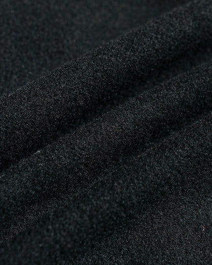 lost & found James Coward James Coward Rambler Coat Black Wool Flannel