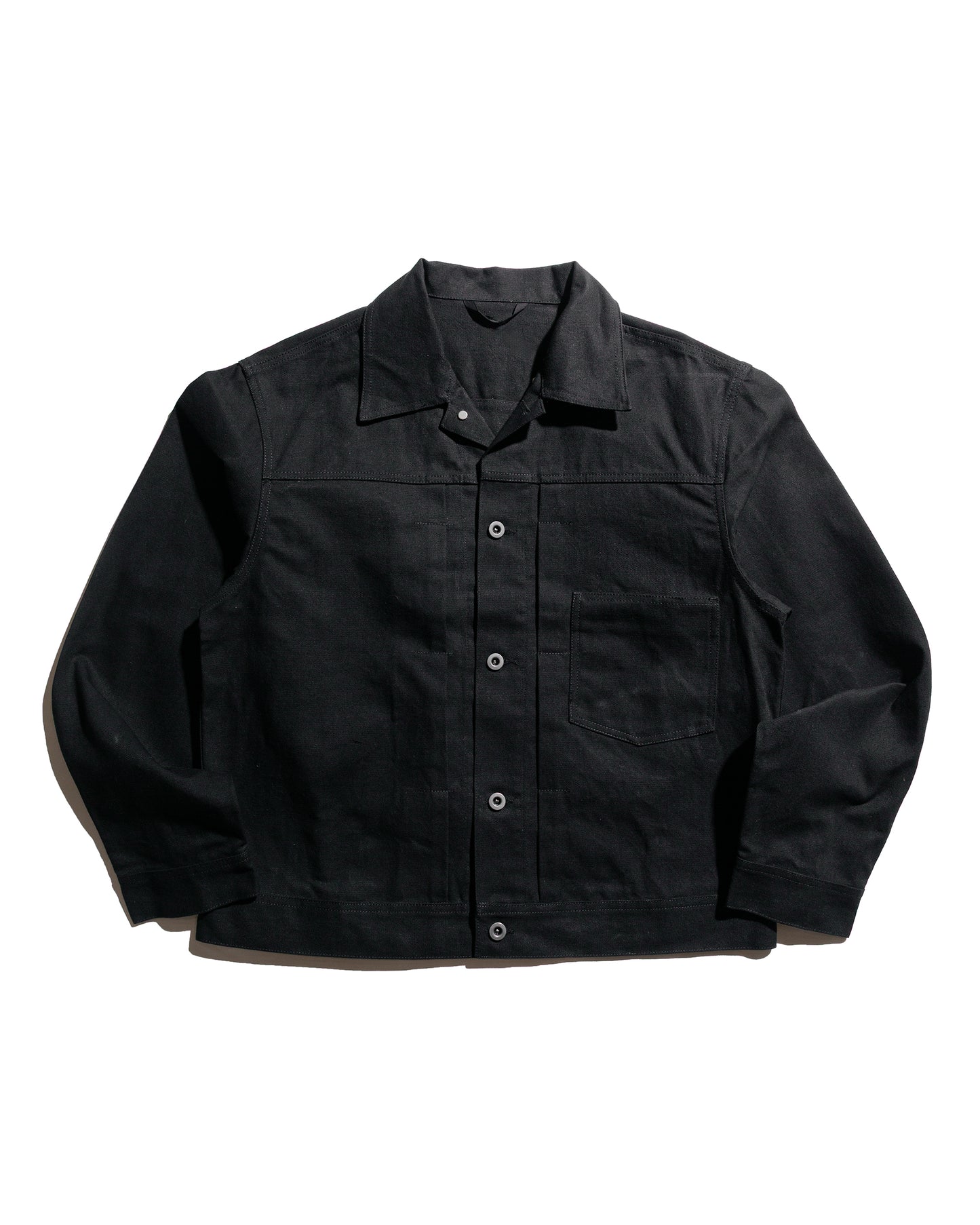 lost & found James Coward James Coward Range Jacket Black Cotton Washi Oxford Cloth