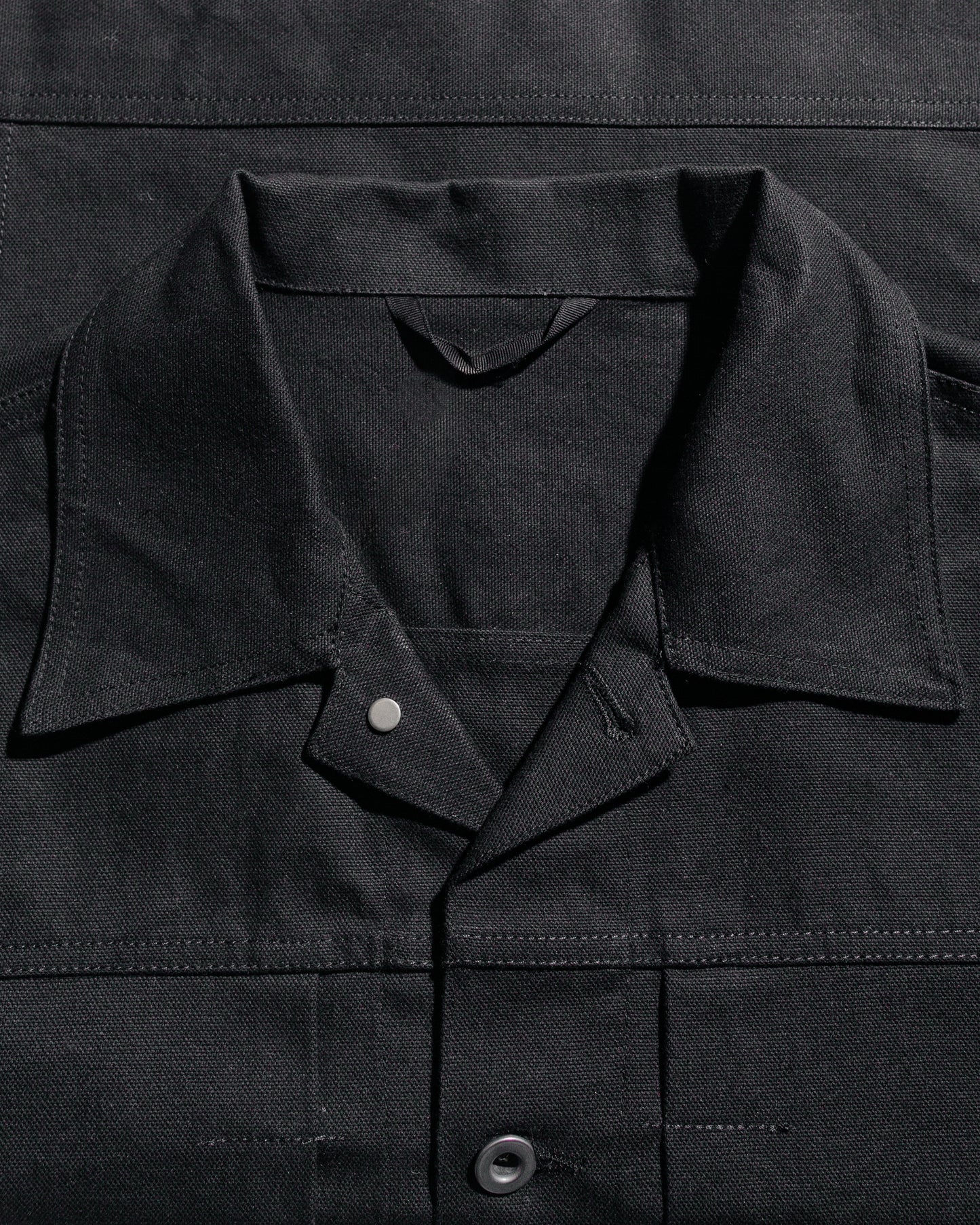 lost & found James Coward James Coward Range Jacket Black Cotton Washi Oxford Cloth