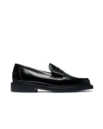 lost & found James Coward James Coward Sanders Peaceful Beef Roll Loafer Black Bookbinder Leather