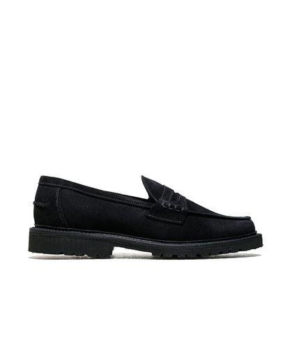 lost & found James Coward James Coward Sanders Peaceful Beef Roll Loafer Black Suede