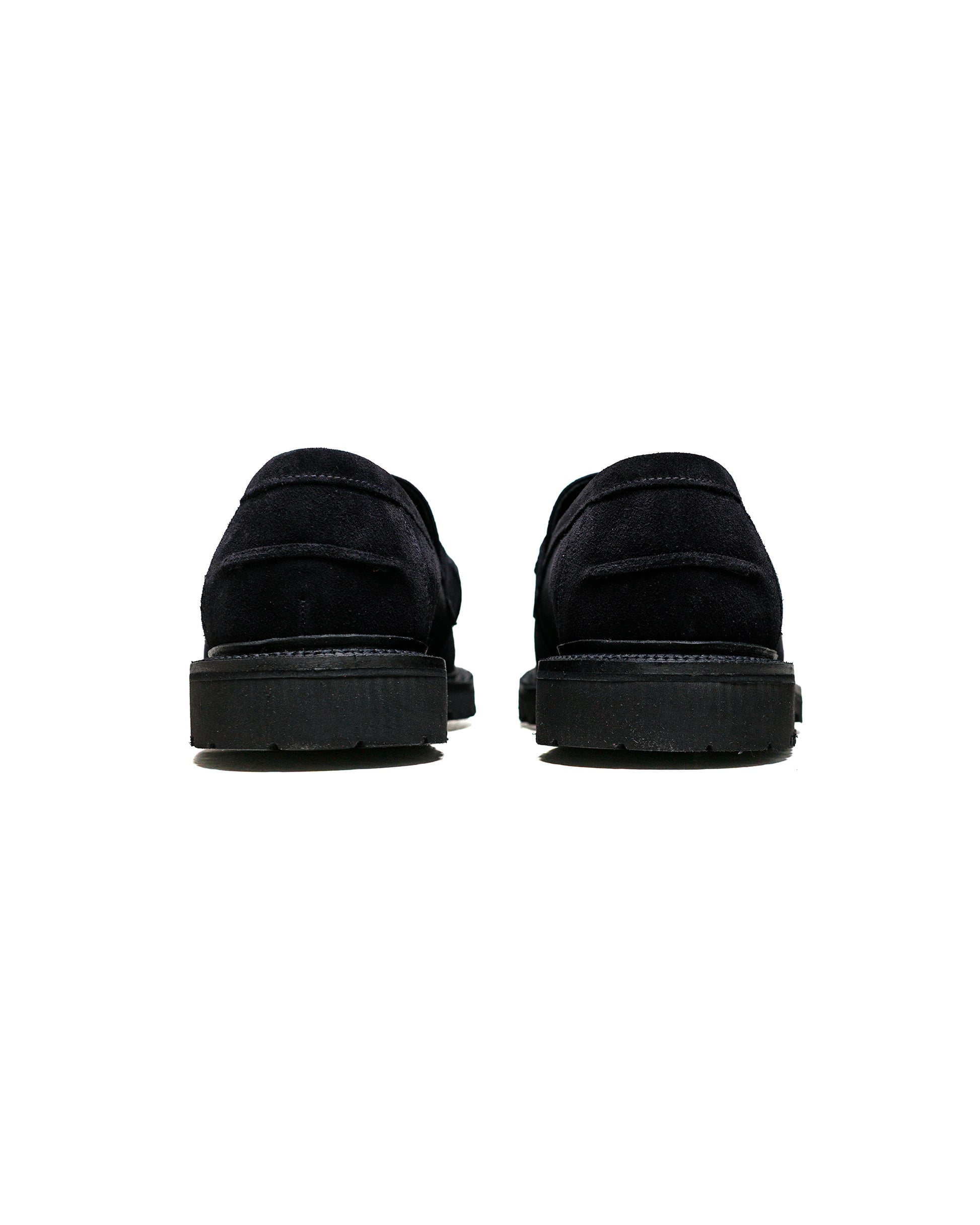lost & found James Coward James Coward Sanders Peaceful Beef Roll Loafer Black Suede