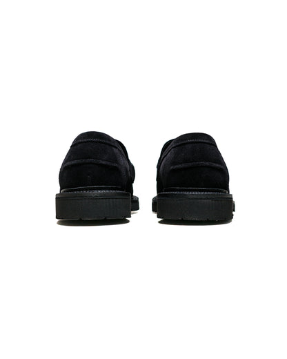 lost & found James Coward James Coward Sanders Peaceful Beef Roll Loafer Black Suede