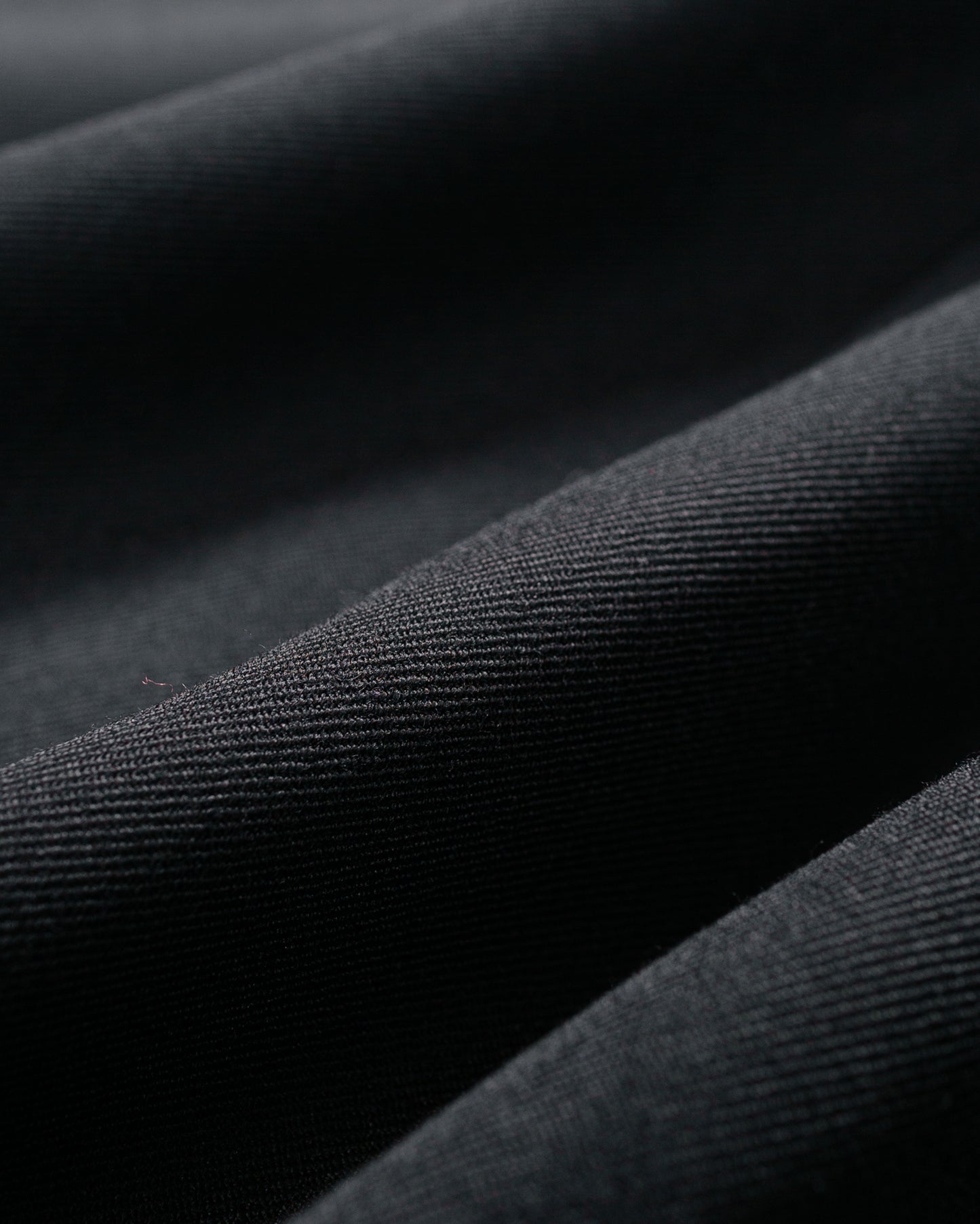 lost & found James Coward James Coward Site Jacket Black Heavyweight Wool Gabardine