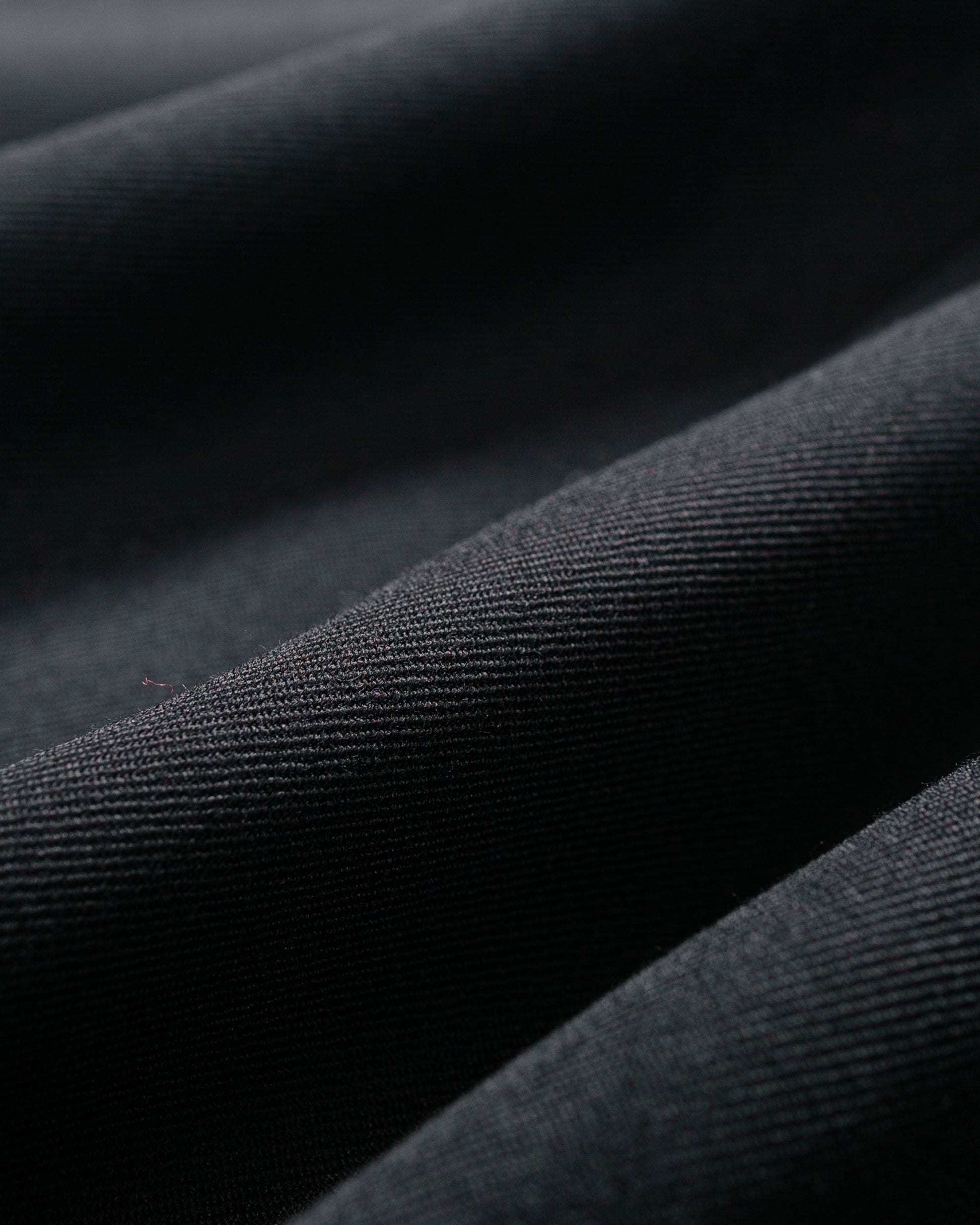 lost & found James Coward James Coward Site Jacket Black Heavyweight Wool Gabardine