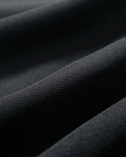 lost & found James Coward James Coward Site Jacket Black Heavyweight Wool Gabardine