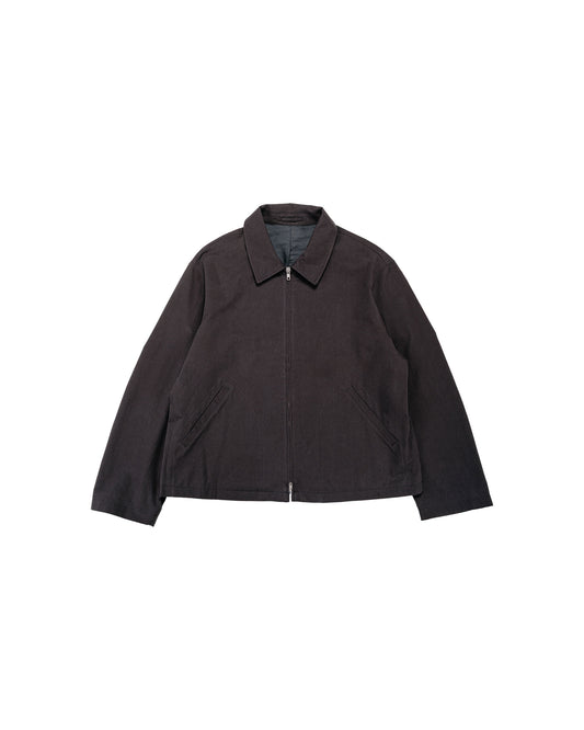 lost & found James Coward James Coward Site Jacket Dark Grey Cotton Wool Twill