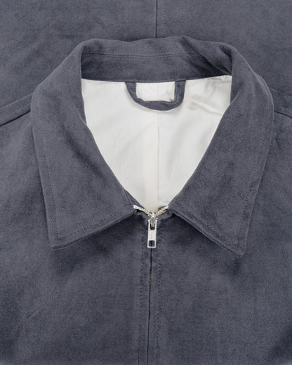 lost & found James Coward James Coward Site Jacket Grey Cotton Moleskin