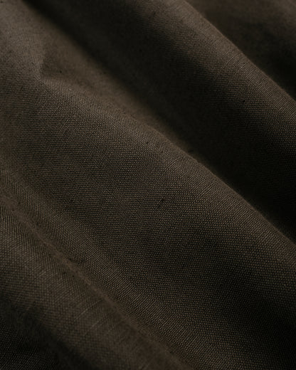 lost & found James Coward James Coward Travail Shirt Coffee Grounds Belgian Linen