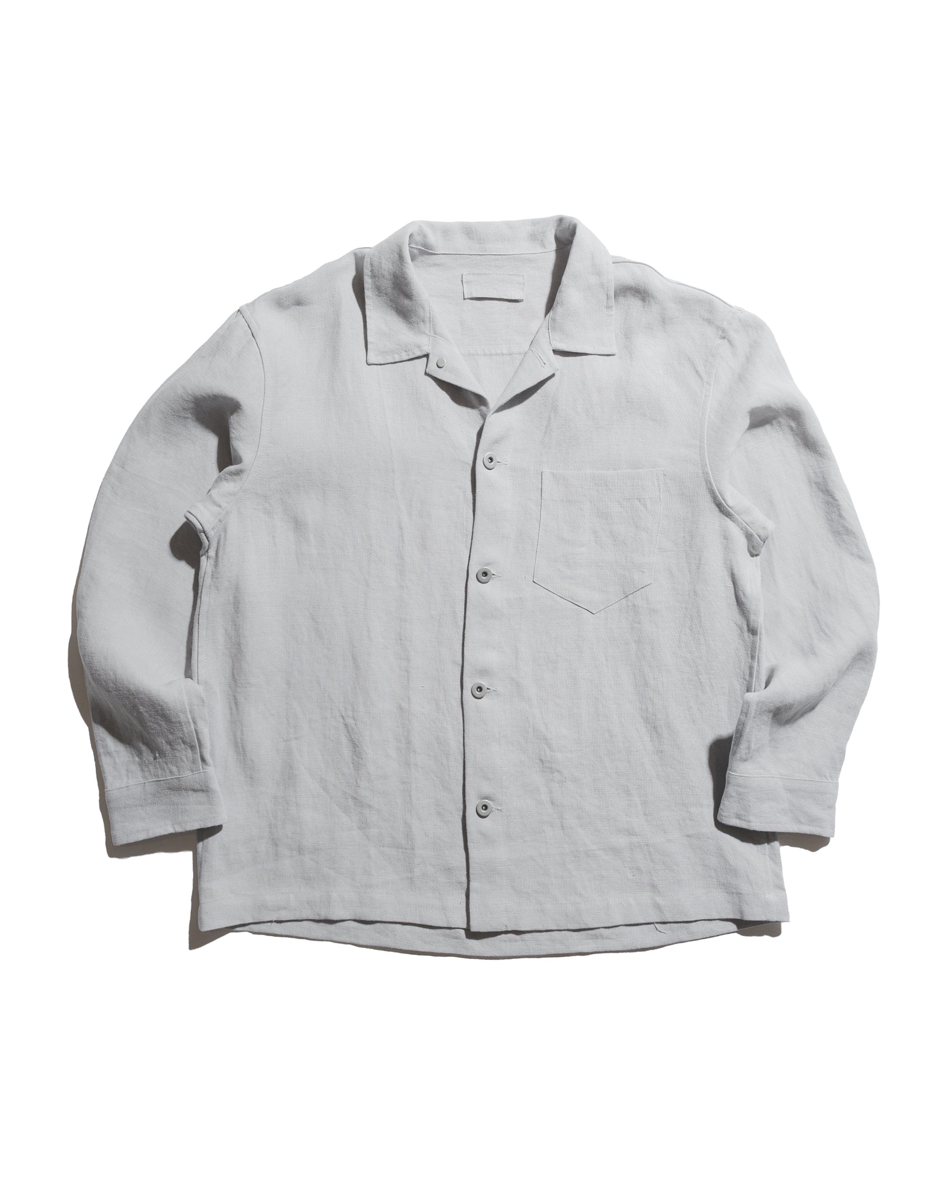 lost & found James Coward James Coward Travail Shirt Corsica Sky Welterweight Linen