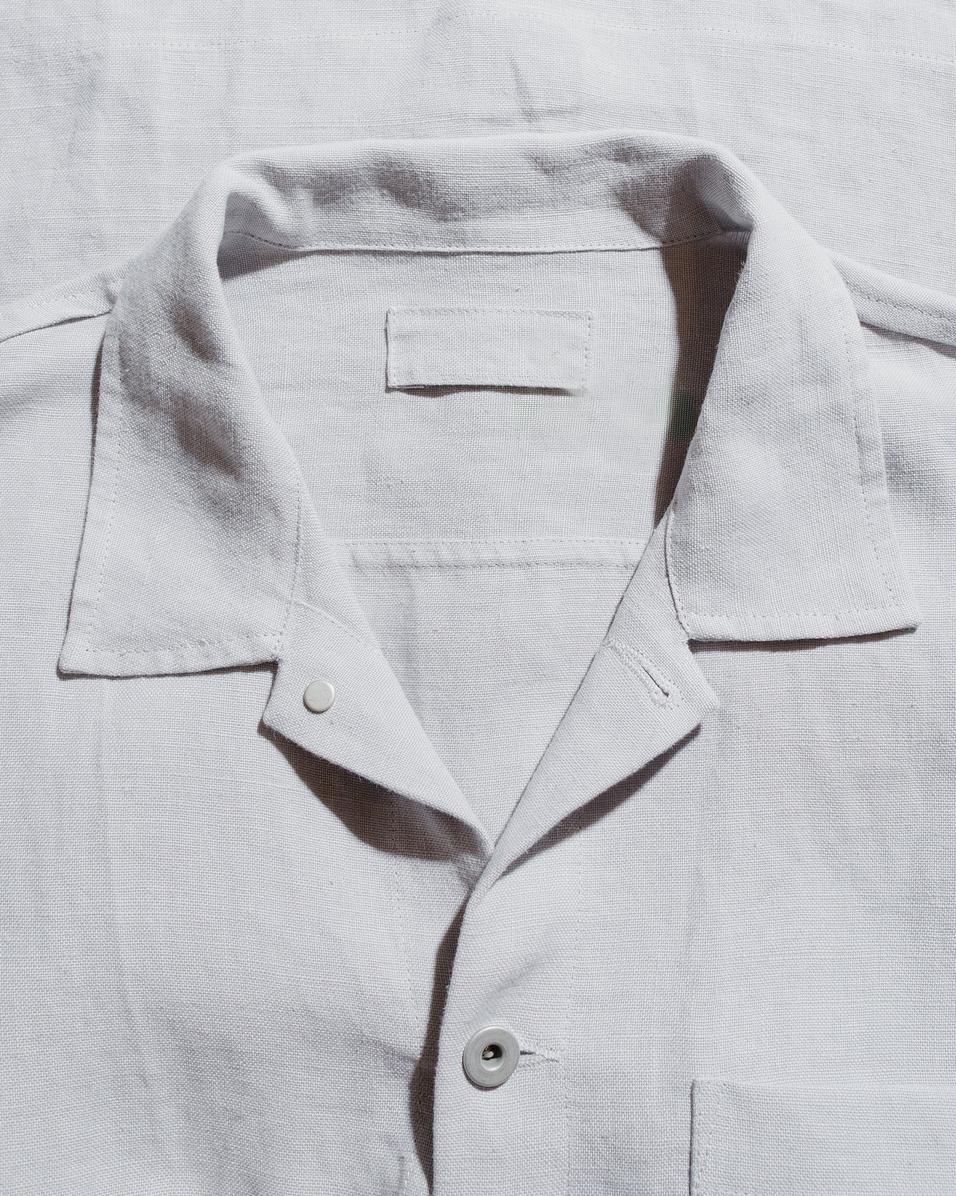 lost & found James Coward James Coward Travail Shirt Corsica Sky Welterweight Linen
