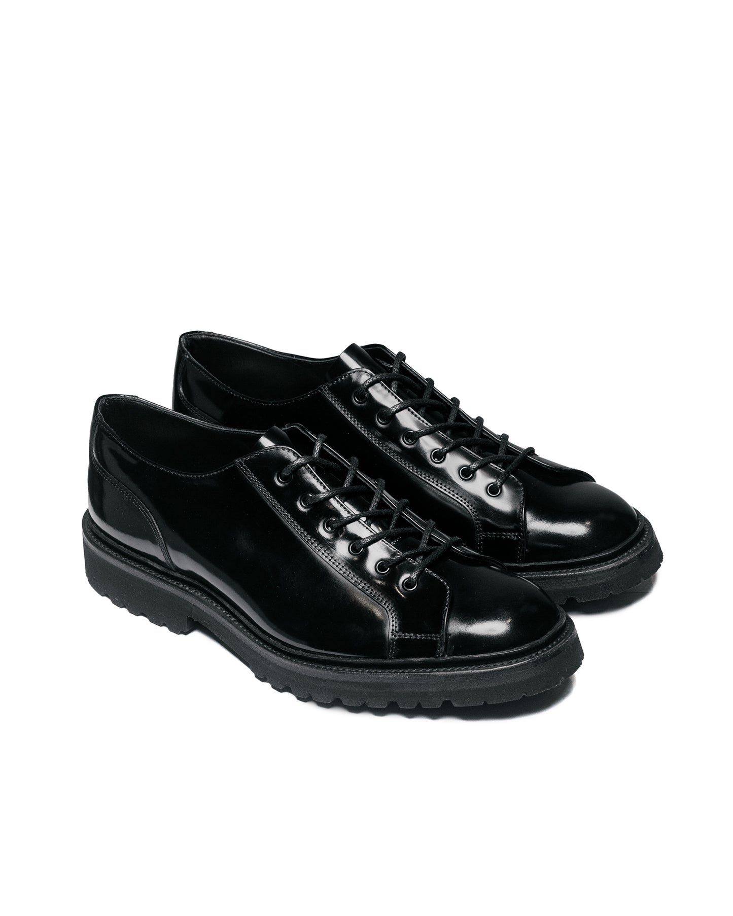 lost & found James Coward James Coward Trickers Monkey Shoe Black Bookbinder Leather